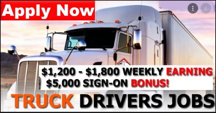 Truck Driver Jobs in USA