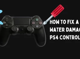 How to fix a water-damaged PS4 controller